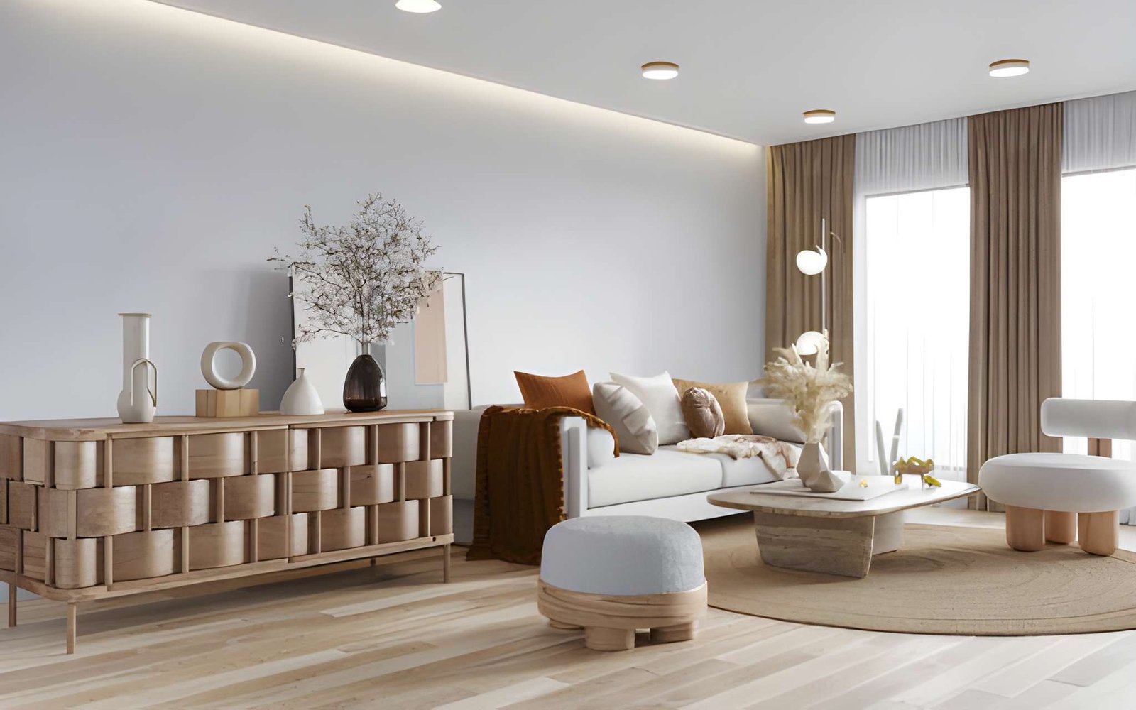 Luxury home interior design in Gurgaon and Noida with contemporary decor